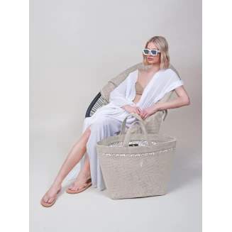 Τσάντα Παραλίας 40x68x40 Feel And Touch Icon Ammos