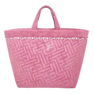 Τσάντα Παραλίας 40x68x40 Feel And Touch Icon Wild Rose