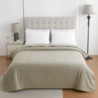 Κουβέρτα Le Blanc Βελουτέ 550gr Υπέρδιπλη 220x240