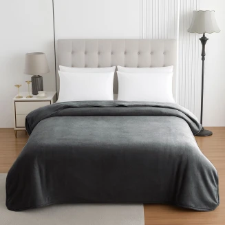 Κουβέρτα Le Blanc Βελουτέ 550gr Υπέρδιπλη 220x240