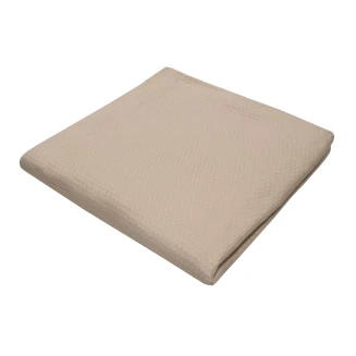 Κουβέρτα Πικέ Μονή 170x260 Le Blanc Sanforized Beige