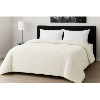 Κουβερτοπάπλωμα Le Blanc Flannel Comfort Μονό 160Χ220 700gsm RIB