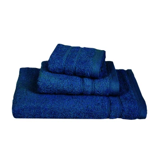 Πετσέτα Προσώπου 50x90 Κόμβος Πεννιέ 500γρ/μ2 Blue-Grey