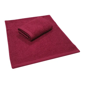 Πετσέτα Χεριών 30x50 Κόμβος Πεννιέ Plain Line 500γρ/μ2 Cherry