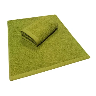 Πετσέτα Χεριών 30x50 Κόμβος Πεννιέ Plain Line 500γρ/μ2 Green