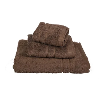 Πετσέτα Προσώπου 50x95 Le Blanc Πεννιέ 600gr Brown