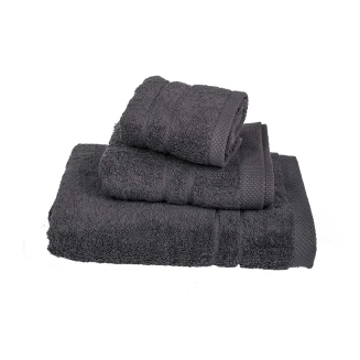 Πετσέτα Μπάνιου 80x145 Le Blanc Πεννιέ 600gr Grey