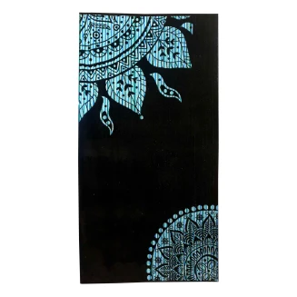 Πετσέτα Θαλάσσης ΚΟΜΒΟΣ Βελουτέ Zakar Design 1 Cotton 100% 85x160