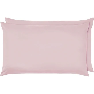Μαξιλαροθήκες Σετ 2 Τεμαχίων 50x70 Le Blanc Μονόχρωμες Lilac