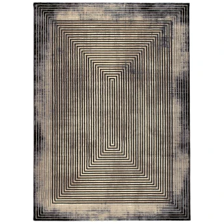 Χαλί Art 9290 Anthracite-Cream 165X230 Kouliscarpets