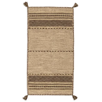 Πατάκι Βαμβακερό 070x200 Kouliscarpets Mykonos Beige