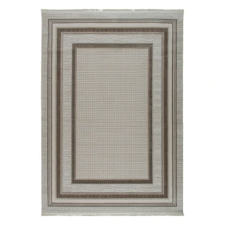 Σετ Κρεβατοκάμαρας 3 Τεμ. 200x290 Kouliscarpets Natural LZ 492 Cream-Brown