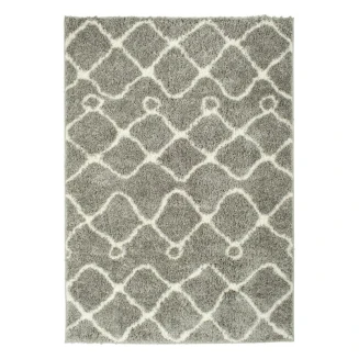 Χαλί Puffy 9970A Grey Σετ Κρεβατοκάμαρας 2(70X150)+1(70X220) Kouliscarpets