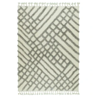 Χαλί 165x230 KoulisCarpets Thick 826 Grey Cream