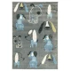 Παιδικό Χαλί Kids 8320A Blue 133X190  KoulisCarpets
