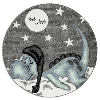 Χαλί Παιδικό Ροτόντα 1.33 Kouliscarpets Kids 9358a Blue