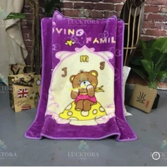 Κουβέρτα Παιδική Κούνιας 100x130 Lucktora -6