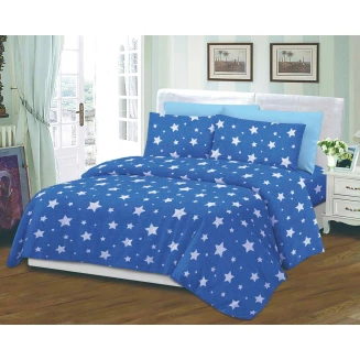 CDSJT-#2092 Παπλωματοθήκη Μονή Σετ 4 Τεμαχίων 160x220 Lucktora