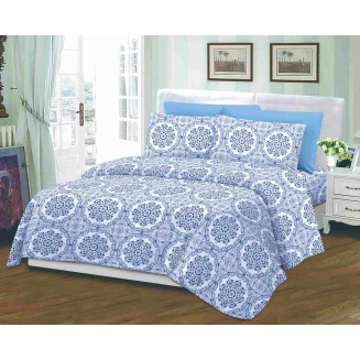 CDSJT-#1374 Παπλωματοθήκη Μονή Σετ 4 Τεμαχίων 160x220 Lucktora