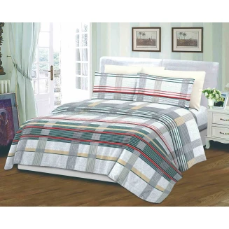 CDSJT-#2128 Παπλωματοθήκη Μονή Σετ 4 Τεμαχίων 160x220 Lucktora