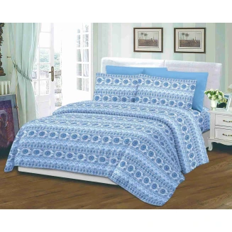 CDSJT-#1262 Παπλωματοθήκη Μονή Σετ 4 Τεμαχίων 160x220 Lucktora