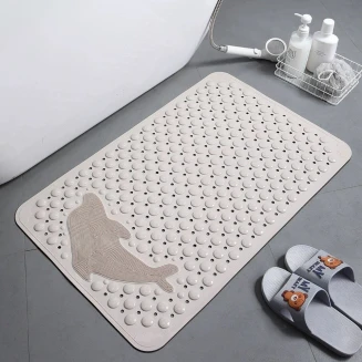 Lucktora Αντιολισθητικό Πατάκι Μπάνιου 45x75 HT -5