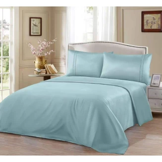 Παπλωματοθήκη Σετ Μονόχρωμη - Πετρόλ Μονό-160x220CM Lucktora