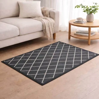 Πατάκι Ζακάρ 50x120 LX- Γκρί Σκούρο
