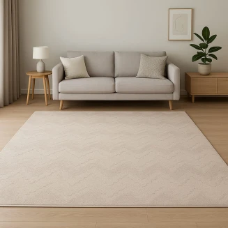 Χαλί Ύφανση Ζακάρ με Κυματιστό Σχέδιο - 160X230CM -11 Lucktora