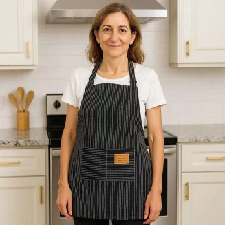 Lucktora Ποδιά Κουζίνας ΜΜ Μαύρο