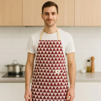 Lucktora Ποδιά Κουζίνας SJMM Μπορντό