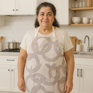 Lucktora Ποδιά Κουζίνας YHZS Mπέζ