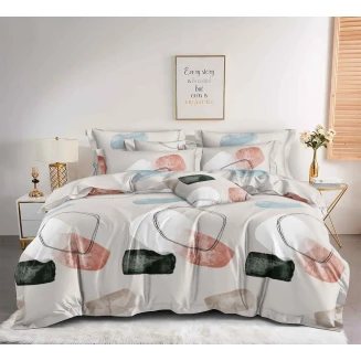 Lucktora Παπλωματοθήκη Σετ Υπέρδιπλη 220x240 Με Σεντόνια 2025B-8