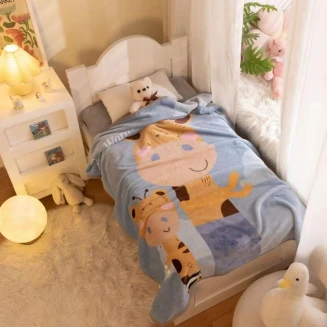 Κουβέρτα Κούνιας 110x140 Lucktora -7