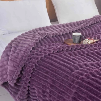 Κουβέρτα Fleece-Ριγέ -1 220X240CM Lucktora