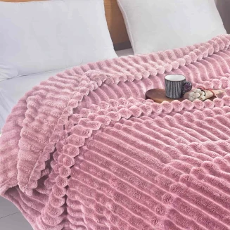 Κουβέρτα Fleece-Ριγέ -9 220X240CM Lucktora