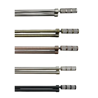 Κουρτινόξυλο Φ19Mm Δυπλό 120-210Cm - Scsz Ασημι Ματ Πτυσσόμενο Lucktora