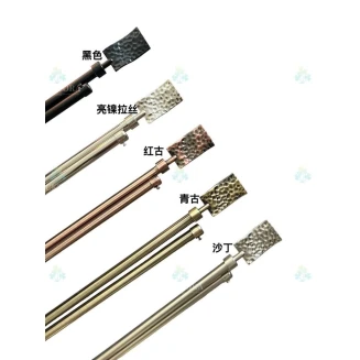 Κουρτινόξυλο Φ19Mm Δυπλό 120-210Cm - Sdtp Ασημι Πτυσσόμενο Lucktora