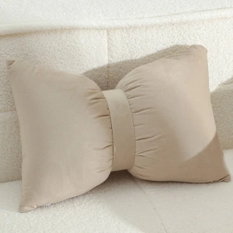 Διακοσμητικο Μαξιλαρι Bow Beige (50Χ35) Melinen