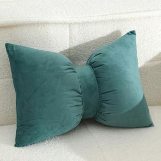 Διακοσμητικο Μαξιλαρι Bow Petrol (50Χ35) Melinen