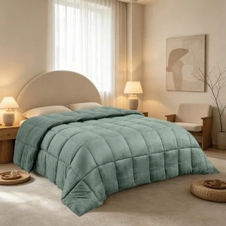 Κουβερτοπάπλωμα King Size 240x260 Melinen Shelby Aqua