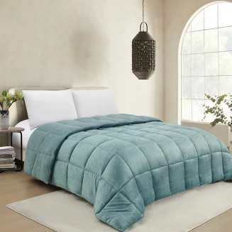 Κουβερτοπάπλωμα Υπέρδιπλο 220x240 Melinen Shelby Sky