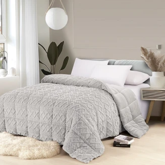 Κουβερτοπάπλωμα Υπέρδιπλο 220x240 Melinen Ian Silver