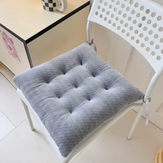 Μαξιλάρι Καρέκλας 40x40 Melinen Fur Grey