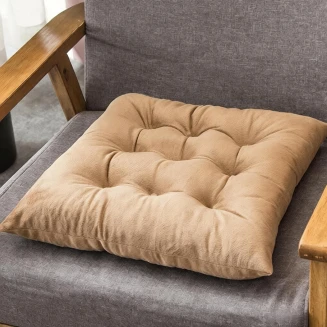 Μαξιλάρι Καρέκλας 40x40 Melinen Velvet Beige