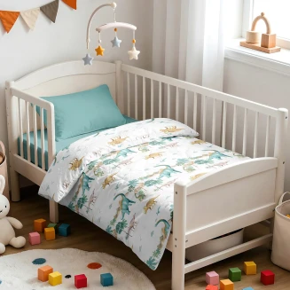 Πάπλωμα Κούνιας 110x160 Melinen Prime Line Baby Dinosaur