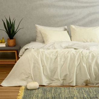 Παπλωματοθήκη Μονή 165x245 Melinen Casual Line Layla Pastel Aqua