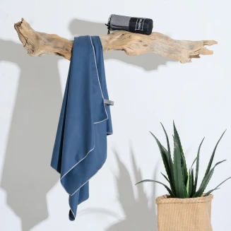 Πετσετα Microfiber Γυμναστηρίου Dark Grey (80Χ170) Melinen