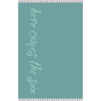 Πετσέτα Θαλάσσης 86x160 Melinen Beatles Aqua