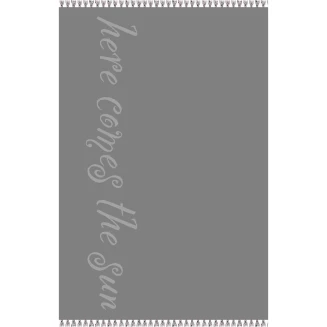 Πετσέτα Θαλάσσης 86x160 Melinen Beatles Dark Grey